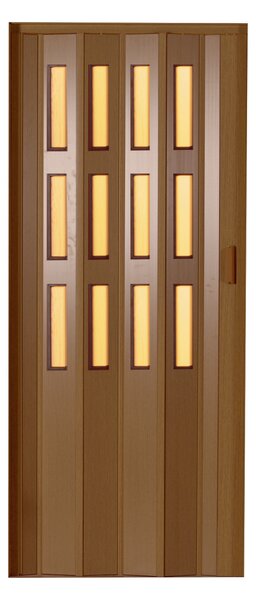Luciana Shrnovací dveře, 730 × 2000 mm, buk, prosklené