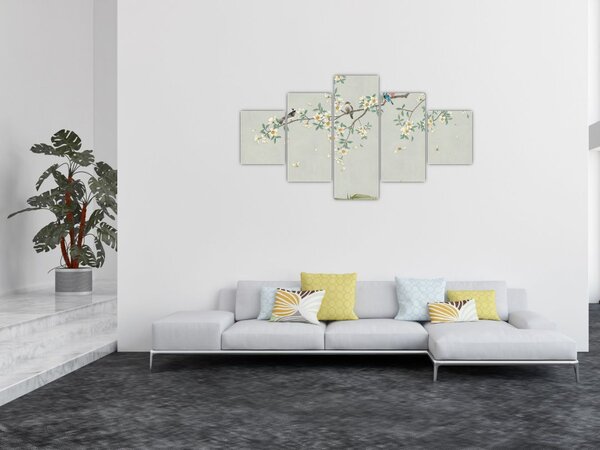 Obraz - Ptačí slet (125x70 cm)