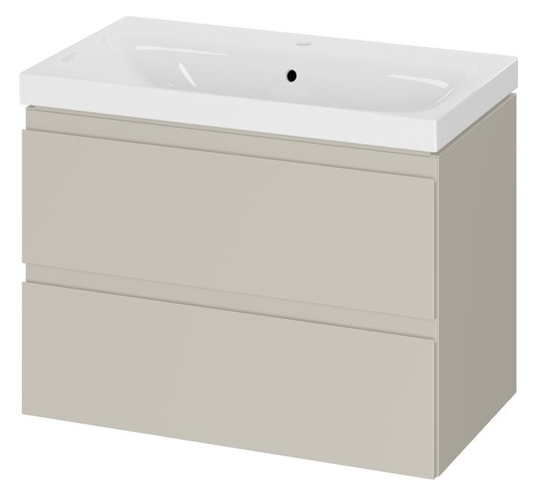 Cersanit Moduo umyvadla se skříňkou 80 cm béžová S4013-009