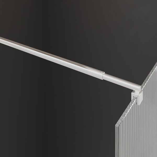 Invena sprchová zástěna walk-in 100 cm chrom polomatný/vzorované sklo AK-32-109