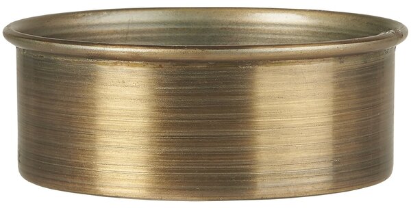Tácek pod svíčku Rustic Gold Ø 8,5 cm