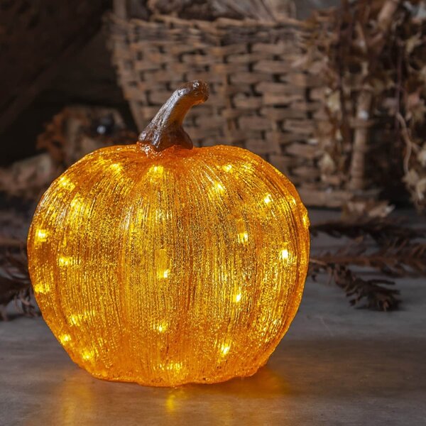 Venkovní LED osvětlení Harvy Pumpkin 20 cm