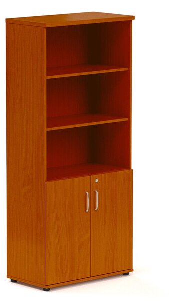 Vysoká skříň Visio 80 x 38,5 x 183,5 cm, třešeň