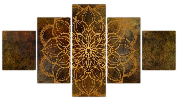 Obraz - Mandala radosti (125x70 cm)