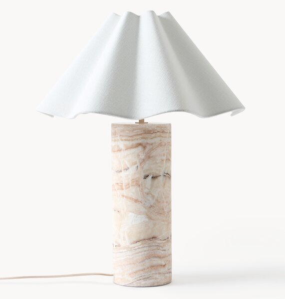 Velká stolní lampa's mramorovou podstavou Arya
