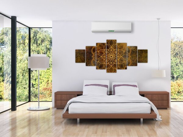 Obraz - Mandala radosti (210x100 cm)