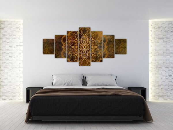 Obraz - Mandala radosti (210x100 cm)