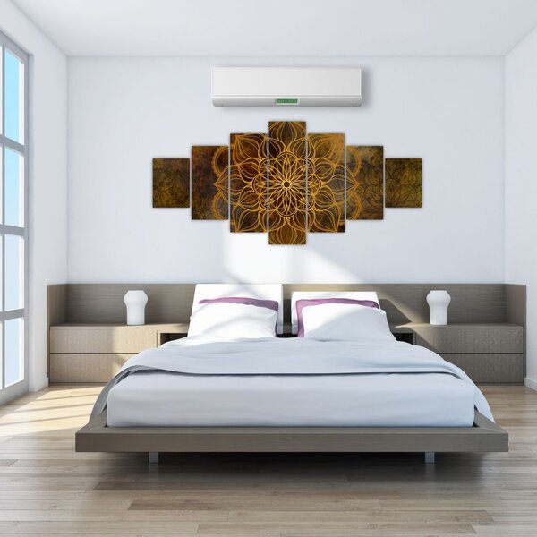 Obraz - Mandala radosti (210x100 cm)