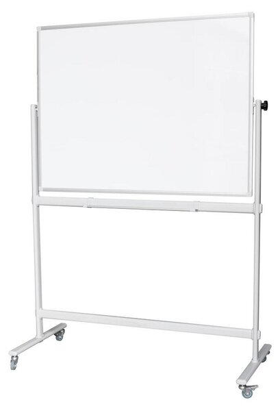 Mobilní otočná tabule Revolver NEW 120 × 90 cm, bílá