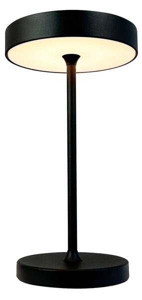 Stolní lampa Dyberg Larsen, Starlight, stmívatelné, Černá, Ložnice, Kov, Skandinávský