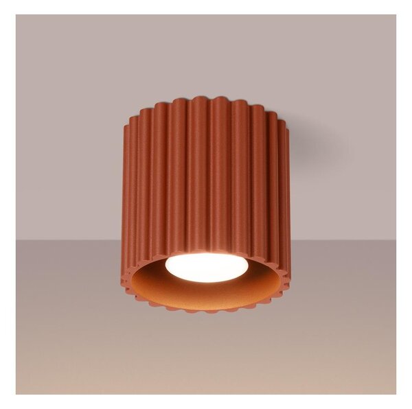 Brilagi - LED Bodové svítidlo SFERA 1xGU10/10W/230V pr. 10 cm červená