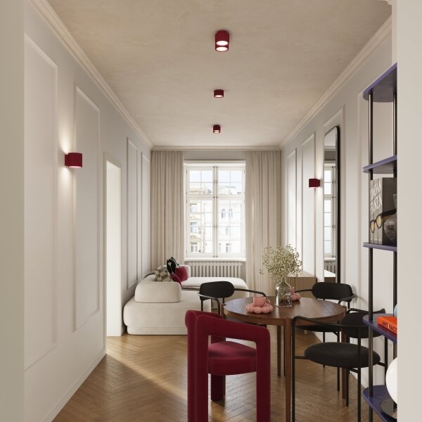 Brilagi - LED Bodové svítidlo SFERA 1xGX53/30W/230V pr. 10 cm burgundy