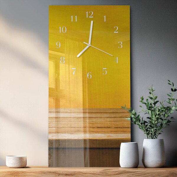 Skleněné hodiny vertikální Tabulka zsppb-30x60-00081902