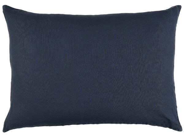 Lněný povlak na polštář Indigo 50 × 70 cm