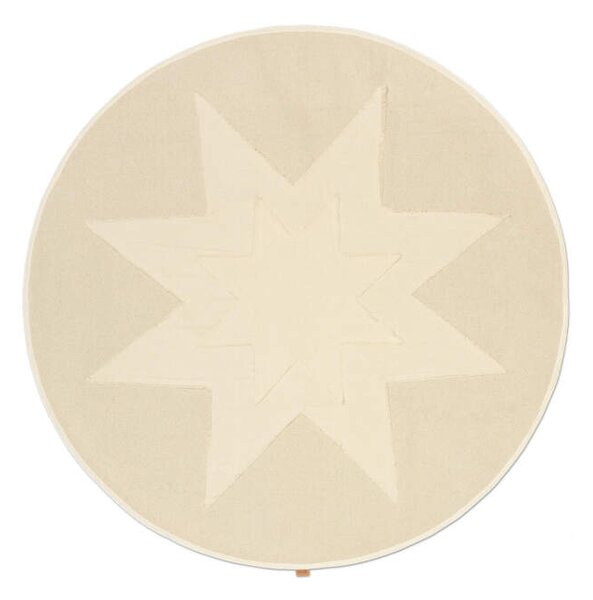 Ferm Living Podložka pod vánoční stromeček Vela Star, natural