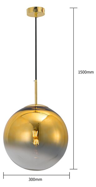 ZÁVĚSNÉ SVÍTIDLO, 30/150/30 cm - Online Only svítidla, Online Only