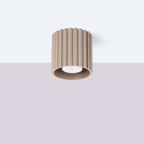 Brilagi - LED Bodové svítidlo SFERA 1xGU10/10W/230V pr. 10 cm taupe