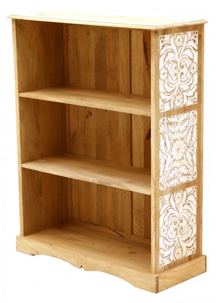 Knihovna Sita 90x115x35 z indického masivu mango