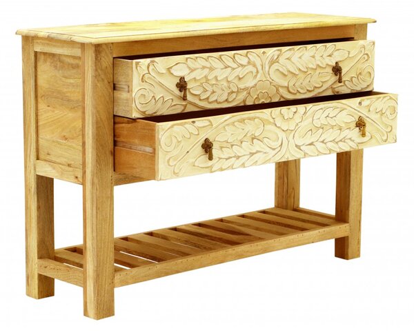 Konzolový stůl Sita 110x76x35 z indického masivu mango