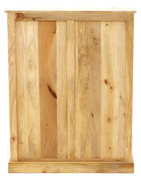 Knihovna Sita 90x115x35 z indického masivu mango