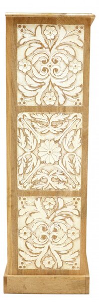 Knihovna Sita 90x115x35 z indického masivu mango