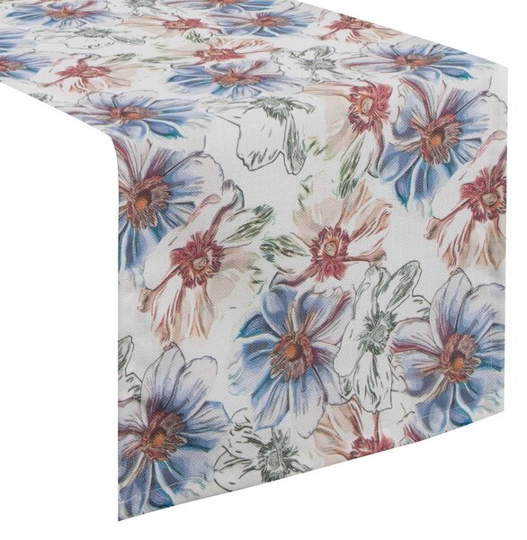 UBRUS FLORE 7 40X140 CM VZOROVANÝ