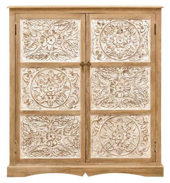 Komoda Sita 115x140x45 z indického masivu mango