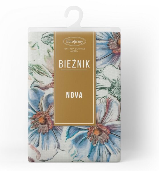 UBRUS FLORE 7 40X140 CM VZOROVANÝ