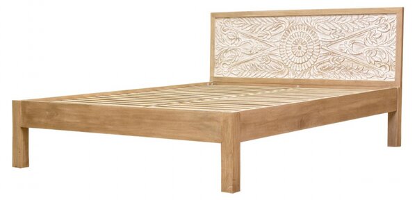 Postel Sita 160x200 z indického masivu mango