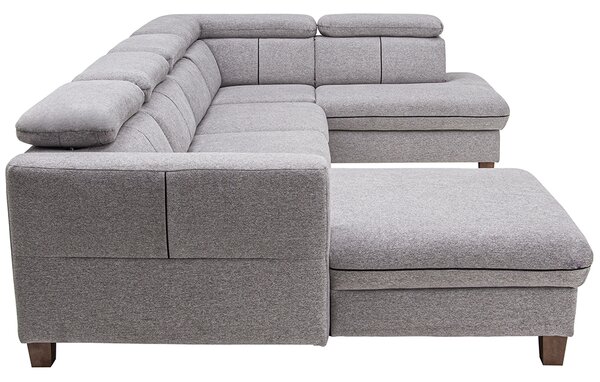 Sedací souprava ZANTE U | 174x324x190 | rozkládací + úložný prostor | VÝBĚR TKANIN a NOŽIČEK