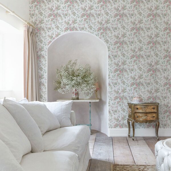 Vliesová tapeta na zeď, květiny, 125125, Shabby Chic by Rachel Ashwell