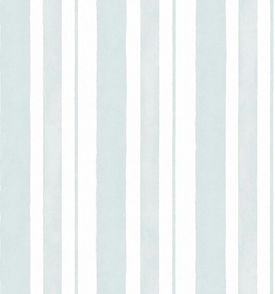 Vliesová tapeta na zeď, modrá, pruhy, 125117, Shabby Chic by Rachel Ashwell