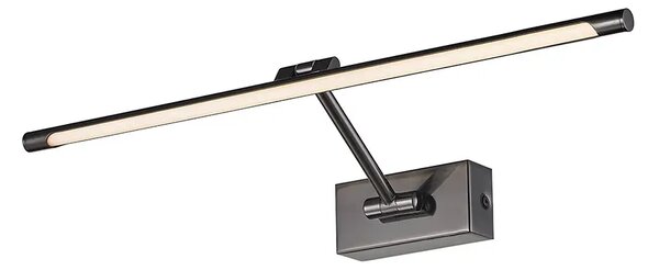 LED nástěnné svítidlo Davinci 58 černá chrom