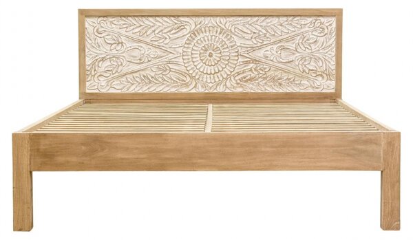 Postel Sita 160x200 z indického masivu mango