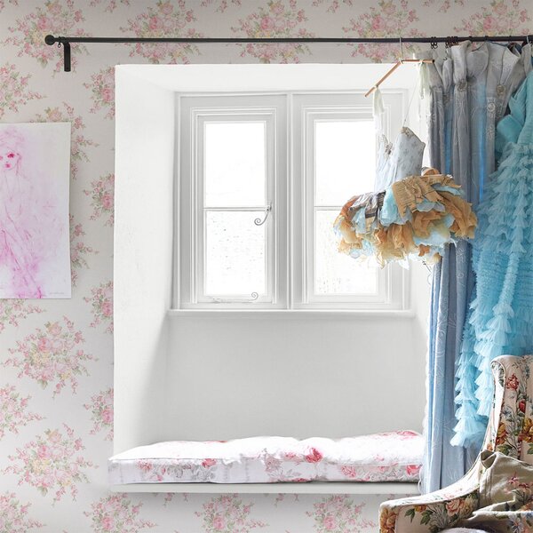 Vliesová tapeta na zeď, růžová, květiny, 125135, Shabby Chic by Rachel Ashwell