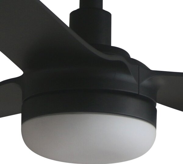 FARO 33815WT1S- LED Stm. ventilátor PUNT M 18W/230V CCT pr. 132 cm černá WT + DO