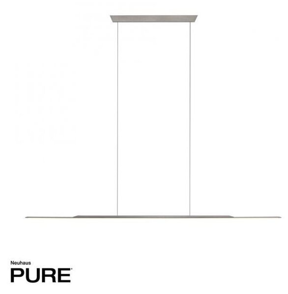 Paul Neuhaus Závěsné LED svítidlo PURE SURFACE, 18W, d. 125 cm, 3000K