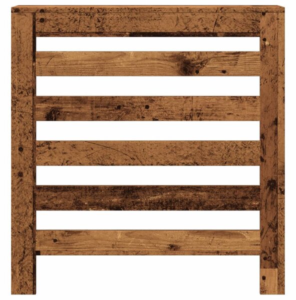 Kryt na radiátor old wood 78 x 20 x 82 cm kompozitní dřevo