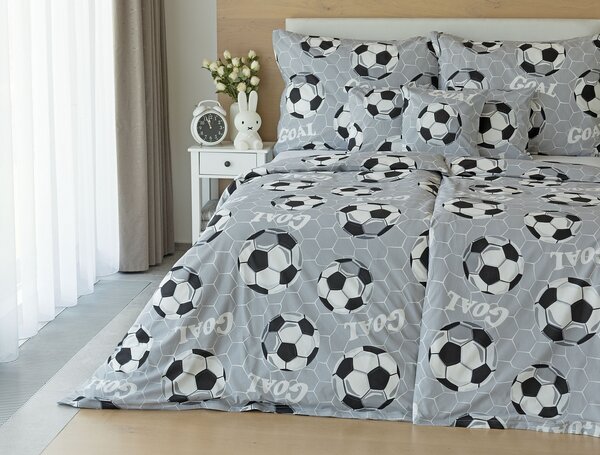Povlečení Goal Bavlna deluxe 1x 140/200, 1x 70/90