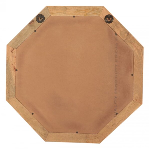Zrcadlo Sita 60x60 z indického masivu mango