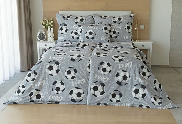 Povlečení Goal Bavlna deluxe 1x 140/200, 1x 70/90