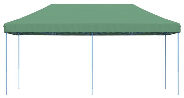 Skládací party stan pop-up zelený 580 x 292 x 315 cm