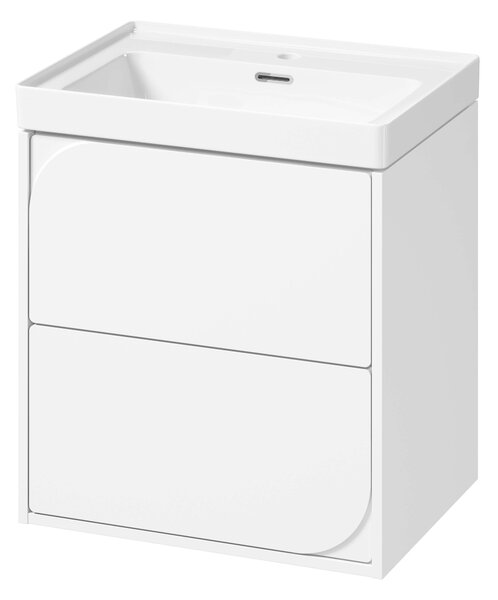 Cersanit Crea II skříňka 59.4x44.7x62.1 cm pod umyvadlo závěsná bílá S1058-020