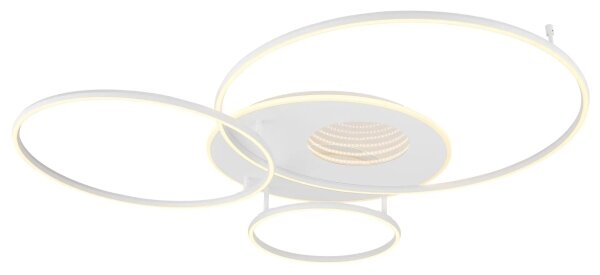 Globo 48466-70W-LED Stm str svítidlo INVERTINA 70W/230V 105x26,5 cm stříbrná+DO