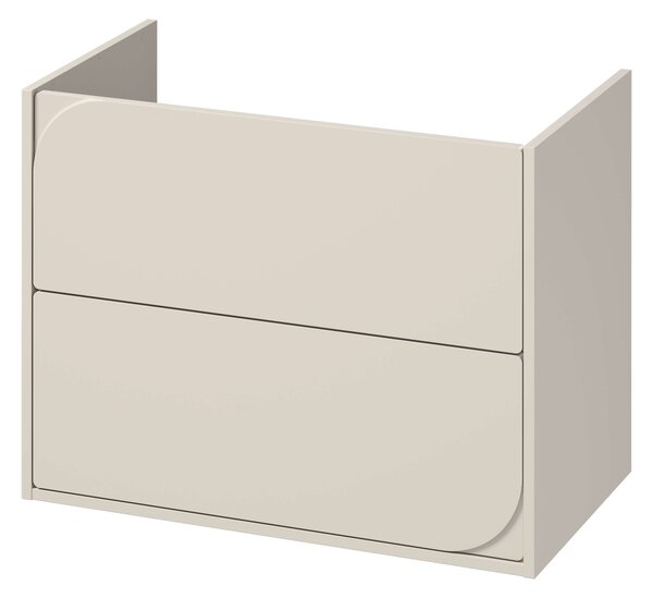 Cersanit Crea II skříňka 79.4x44.7x62.1 cm pod umyvadlo závěsná béžová S1058–026