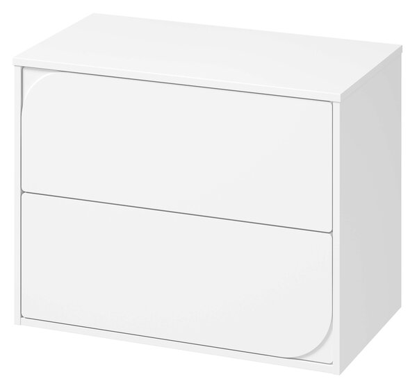 Cersanit Crea II skříňka 79.4x44.7x62.1 cm pod umyvadlo závěsná bílá S1058–021
