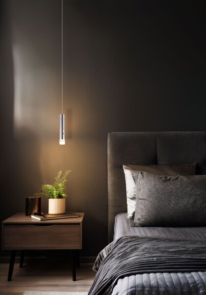 Globo 16060N - LED Stm dot nabíjecí svítidlo 2v1 PELO LED/2W/230/5V matný chrom