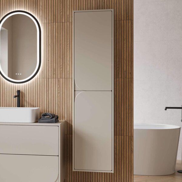 Cersanit Crea II skříňka 40x30x160 cm boční závěsná béžová S1058–018
