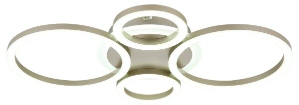 Globo 48039-40CO -LED Stropní svítidlo LORETTA LED/40W/230V pr. 35,5x53 cm mosaz
