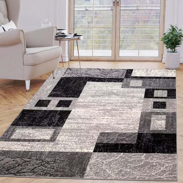 Makro Abra Kusový koberec CHEAP K871A šedý Rozměr: 80x150 cm